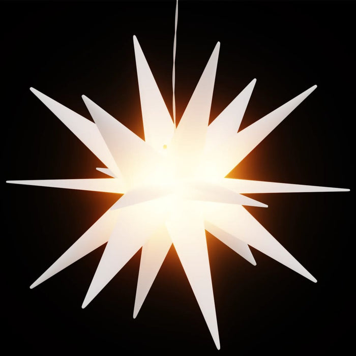 Luci di Natale con LED 3 pz Pieghevoli Bianche 43 cm 3190439