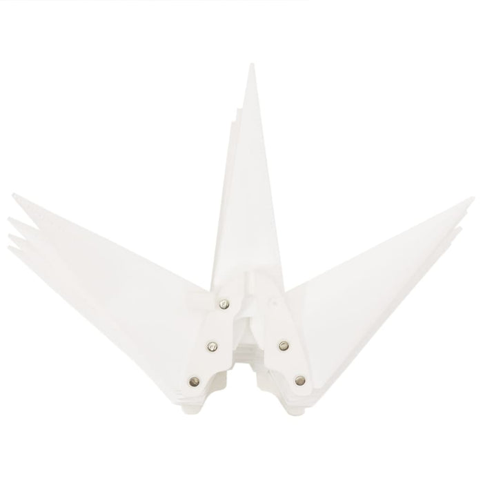 Luci di Natale con LED 3 pz Pieghevoli Bianche 43 cm 3190439