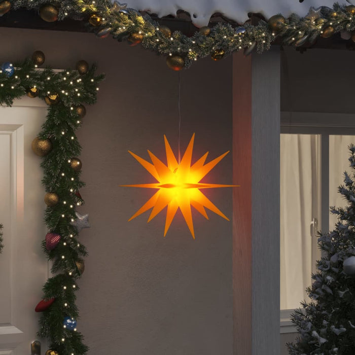 Luci di Natale con LED 3 pz Pieghevoli Gialle 43 cm 3190440