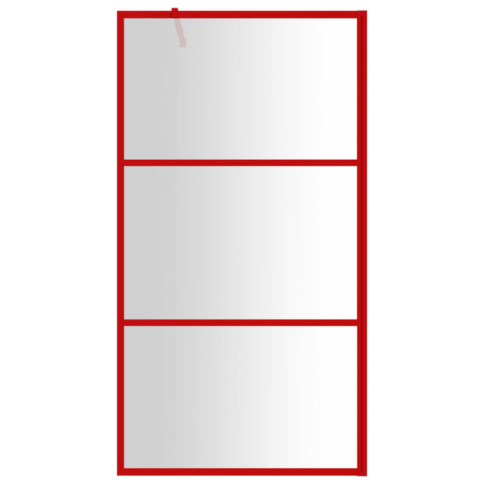 Parete per Doccia Walk-in Vetro Trasparente ESG 100x195cm Rossacod mxl 104135