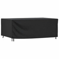 Copertura Mobili Giardino Nera 240x140x90cm Impermeabile 420Dcod mxl 98432