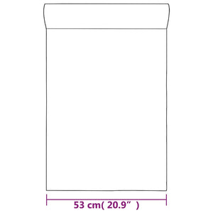 Carta da Parati 3D Effetto Pietra Nero 10x0,53 m Non Tessuto 353394