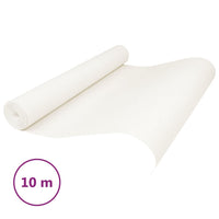 Carta da Parati 3D Crema Solido 10x0,53 m Non Tessuto 353399