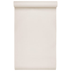 Carta da Parati 3D Crema Solido 10x0,53 m Non Tessuto 353409