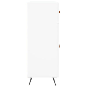 Credenza Bianca 69,5x34x90 cm in Legno Multistrato 827948