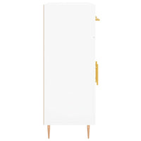 Credenza-Buffet-Armadio da cucina Bianca 69,5x34x90 cm in Legno Multistrato 141363