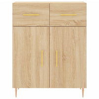 Credenza-Buffet-Armadio da cucina Rovere Sonoma 69,5x34x90 cm in Legno Multistrato 860071