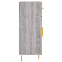 Credenza Grigio Sonoma 69,5x34x90 cm in Legno Multistrato 827970