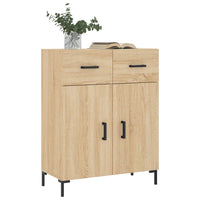 vidaXL Credenza Rovere Sonoma 69,5x34x90 cm in Legno Multistrato