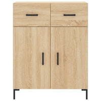 Credenza-Buffet-Armadio da cucina Rovere Sonoma 69,5x34x90 cm in Legno Multistrato 205587