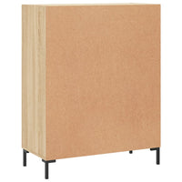 vidaXL Credenza Rovere Sonoma 69,5x34x90 cm in Legno Multistrato
