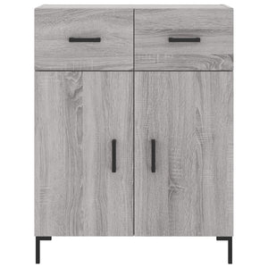 vidaXL Credenza Grigio Sonoma 69,5x34x90 cm in Legno Multistrato