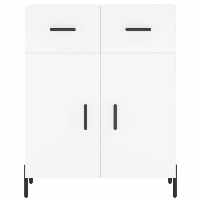 vidaXL Credenza Bianca 69,5x34x90 cm in Legno Multistrato