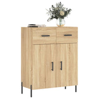 Credenza Rovere Sonoma 69,5x34x90 cm in Legno Multistratocod mxl 104649