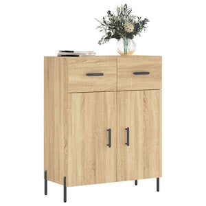 Credenza Rovere Sonoma 69,5x34x90 cm in Legno Multistratocod mxl 104649