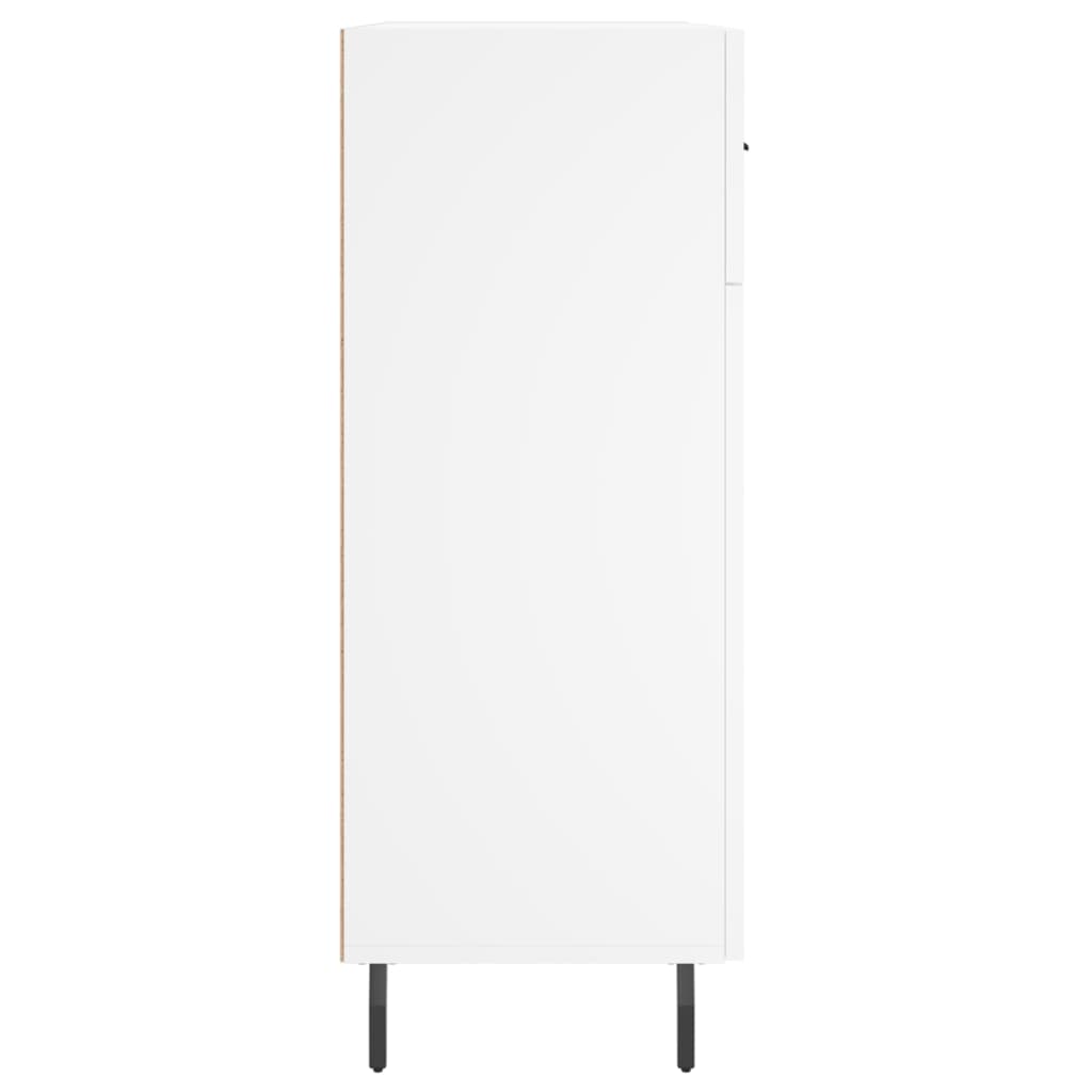 Credenza Bianca 69,5x34x90 cm in Legno Multistrato 827996