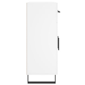 Credenza-Buffet-Armadio da cucina Bianca 69,5x34x90 cm in Legno Multistrato 874770