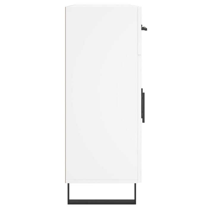 Credenza-Buffet-Armadio da cucina Bianca 69,5x34x90 cm in Legno Multistrato 874770