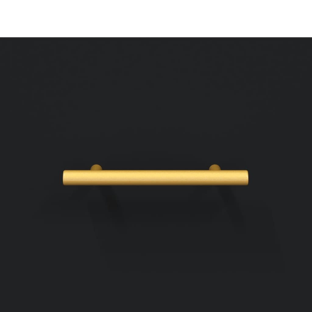 Mobile Porta TV Nero 102x36x50 cm in Legno Multistrato 829021