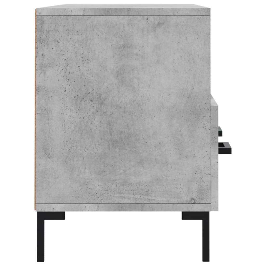 Mobile Porta TV Grigio Cemento 102x36x50 cm Legno Multistrato 829040
