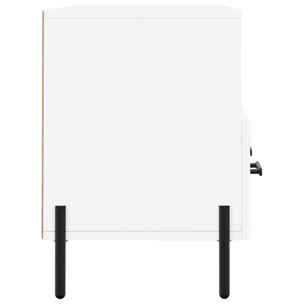 Mobile Porta TV-Mobile per TV-Credenza TV Bianco 102x36x50 cm in Legno Multistrato 139669