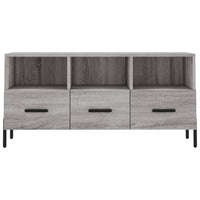 Mobile TV-Credenza TV-Console TV Grigio Sonoma 102x36x50 cm in Legno Multistrato 234881
