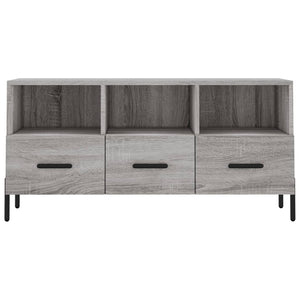 Mobile TV-Credenza TV-Console TV Grigio Sonoma 102x36x50 cm in Legno Multistrato 234881