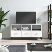 Mobile Porta TV-Mobile per TV-Credenza TV Bianco 102x36x50 cm in Legno Multistrato 102565