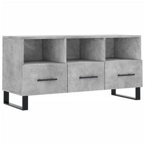 Mobile Porta TV Grigio Cemento 102x36x50 cm Legno Multistrato 829064