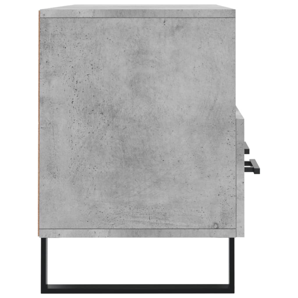Mobile Porta TV Grigio Cemento 102x36x50 cm Legno Multistrato 829064