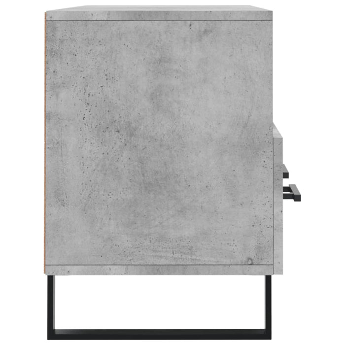 Mobile Porta TV Grigio Cemento 102x36x50 cm Legno Multistrato 829064
