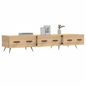 Mobile Porta TV Rovere Sonoma 150x36x30 cm in Legno Multistrato 829127