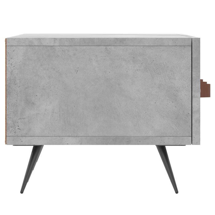 Mobile Porta TV Grigio Cemento 150x36x30 cm Legno Multistrato 829128