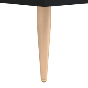 Mobile Porta TV Nero 150x36x30 cm in Legno Multistrato 829141