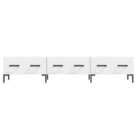 Mobile Porta TV Bianco 150x36x30 cm in Legno Multistrato 829156