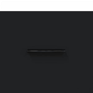 Mobile Porta TV Nero 150x36x30 cm in Legno Multistrato 829165