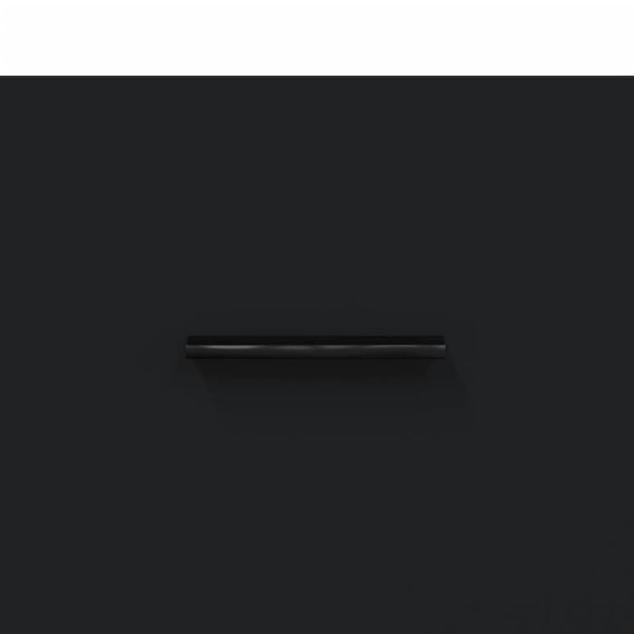 Mobile Porta TV Nero 150x36x30 cm in Legno Multistrato 829165