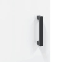 Scrivania Bianco Lucido 140x50x75 cm in Legno Multistrato