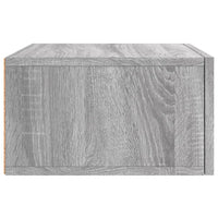 Comodini a Muro 2 pz Grigio Sonoma 35x35x20 cm 829785
