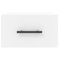 Comodino a Muro Bianco 35x35x20 cm 829868