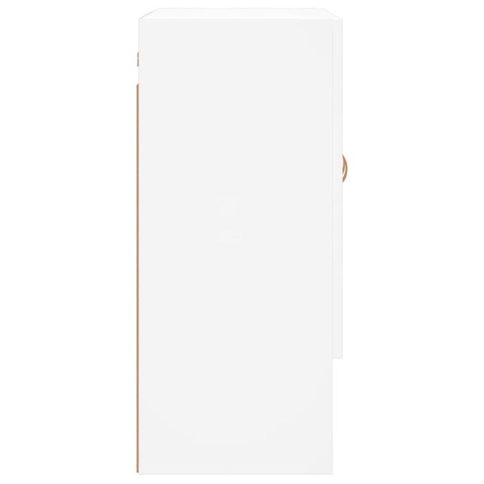 Armadietto a Muro Bianco 60x31x70 cm in Legno Multistrato 829884