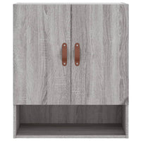 Armadietto a Muro Grigio Sonoma 60x31x70cm in Legno Multistrato 829890