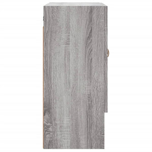Armadietto a Muro Grigio Sonoma 60x31x70cm in Legno Multistrato 829890