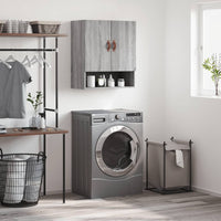 Armadietto a Muro Grigio Sonoma 60x31x70cm in Legno Multistrato 829890