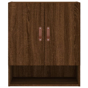 Armadietto a Muro Rovere Marrone 60x31x70 cm Legno Multistrato 829891