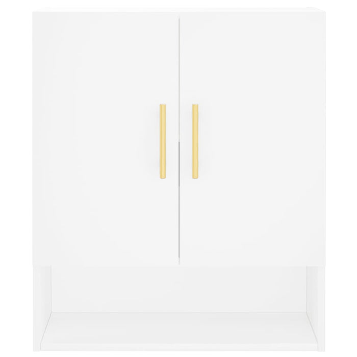 Armadietto a Muro Bianco 60x31x70 cm in Legno Multistrato 829892