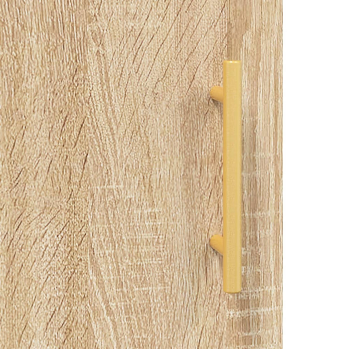Armadietto a Muro Rovere Sonoma 60x31x70 cm Legno Multistrato 829895