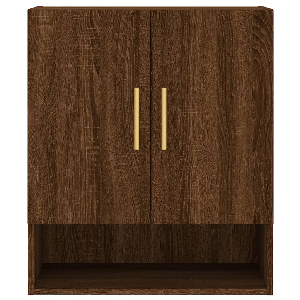 Armadietto a Muro Rovere Marrone 60x31x70 cm Legno Multistrato 829899