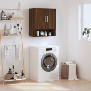 Armadietto a Muro Rovere Marrone 60x31x70 cm Legno Multistrato 829899