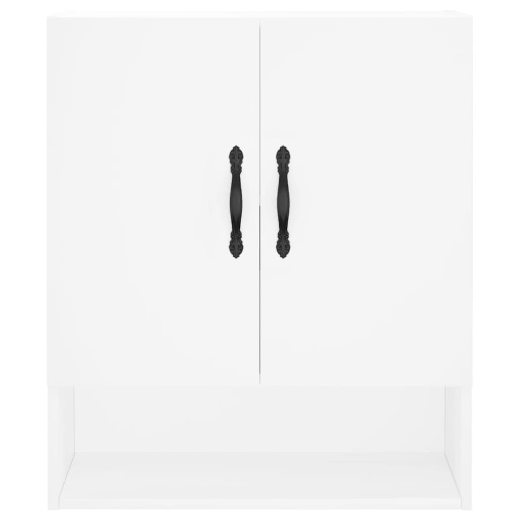 Armadietto a Muro Bianco 60x31x70 cm in Legno Multistrato 829900